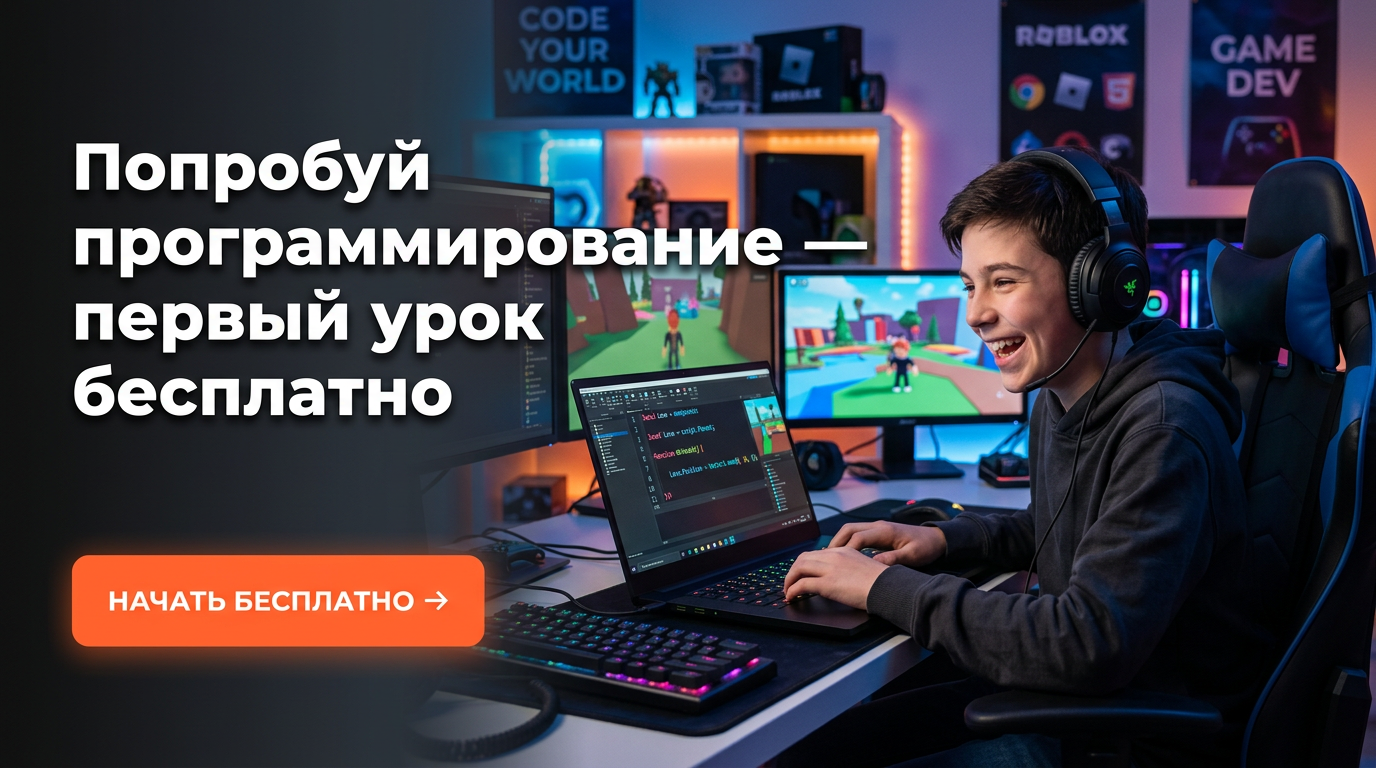 Попробуй программирование — первый урок бесплатно